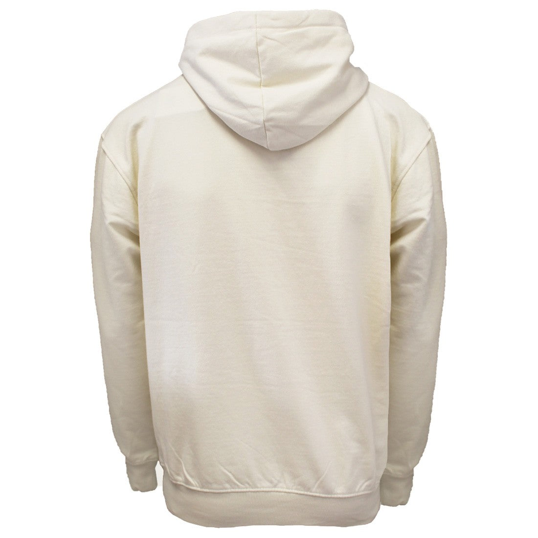 Green Island Poolbeg Sketch Cross Hoodie in Cream