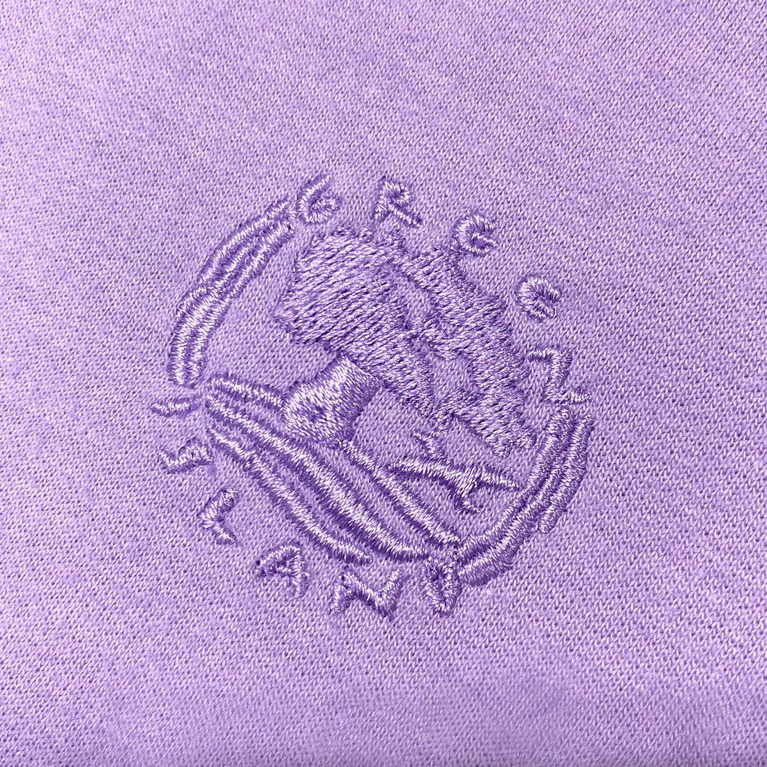 Green Island Land Sketch Cross Hoodie in Lilac