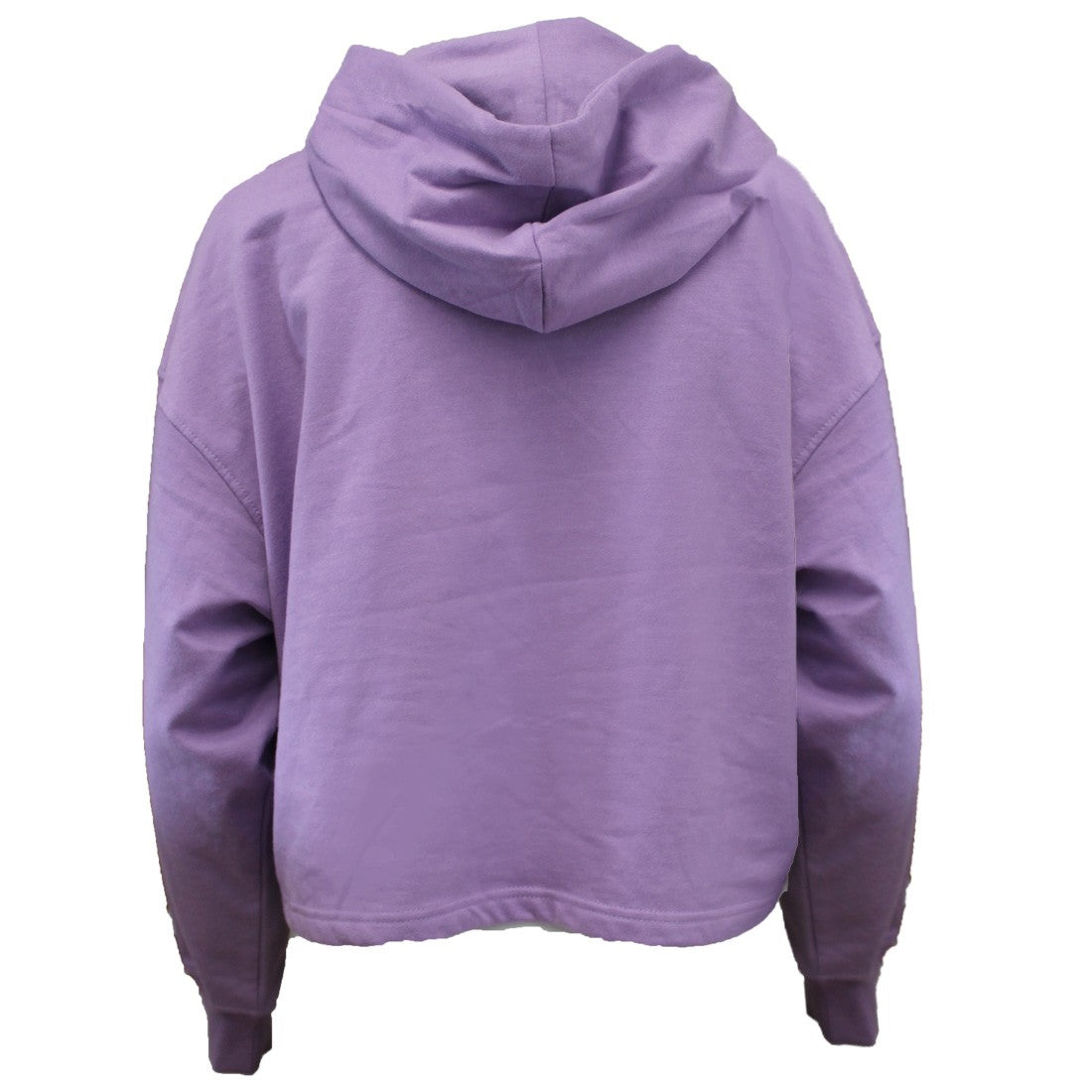 Green Island Poolbeg Sketch Cropped Ladies Hoodie in Lilac