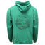 Green Island Land Sketch Cross Hoodie in Emerald