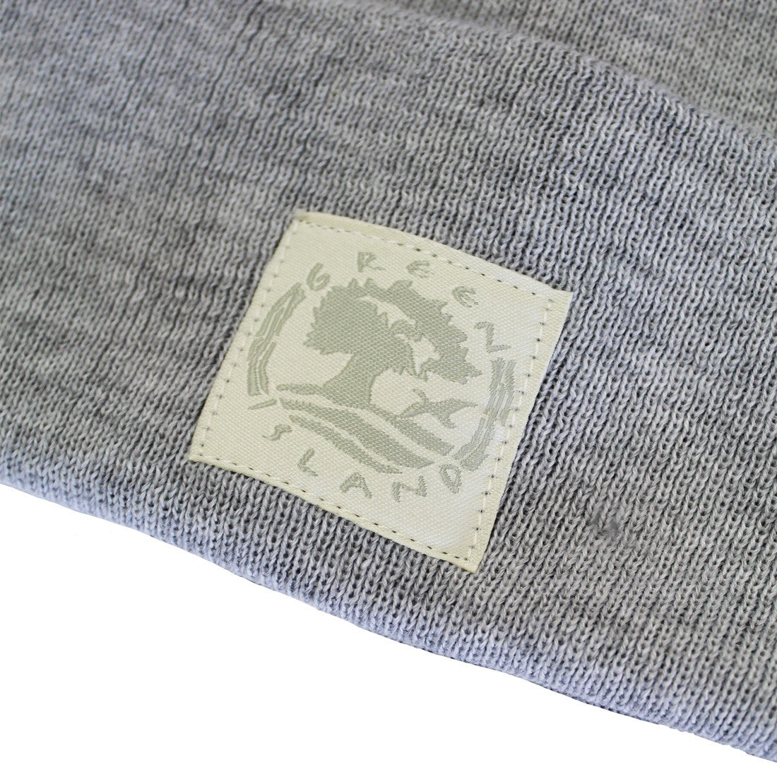 Green Island Recycled Knit Hat in Ash Grey