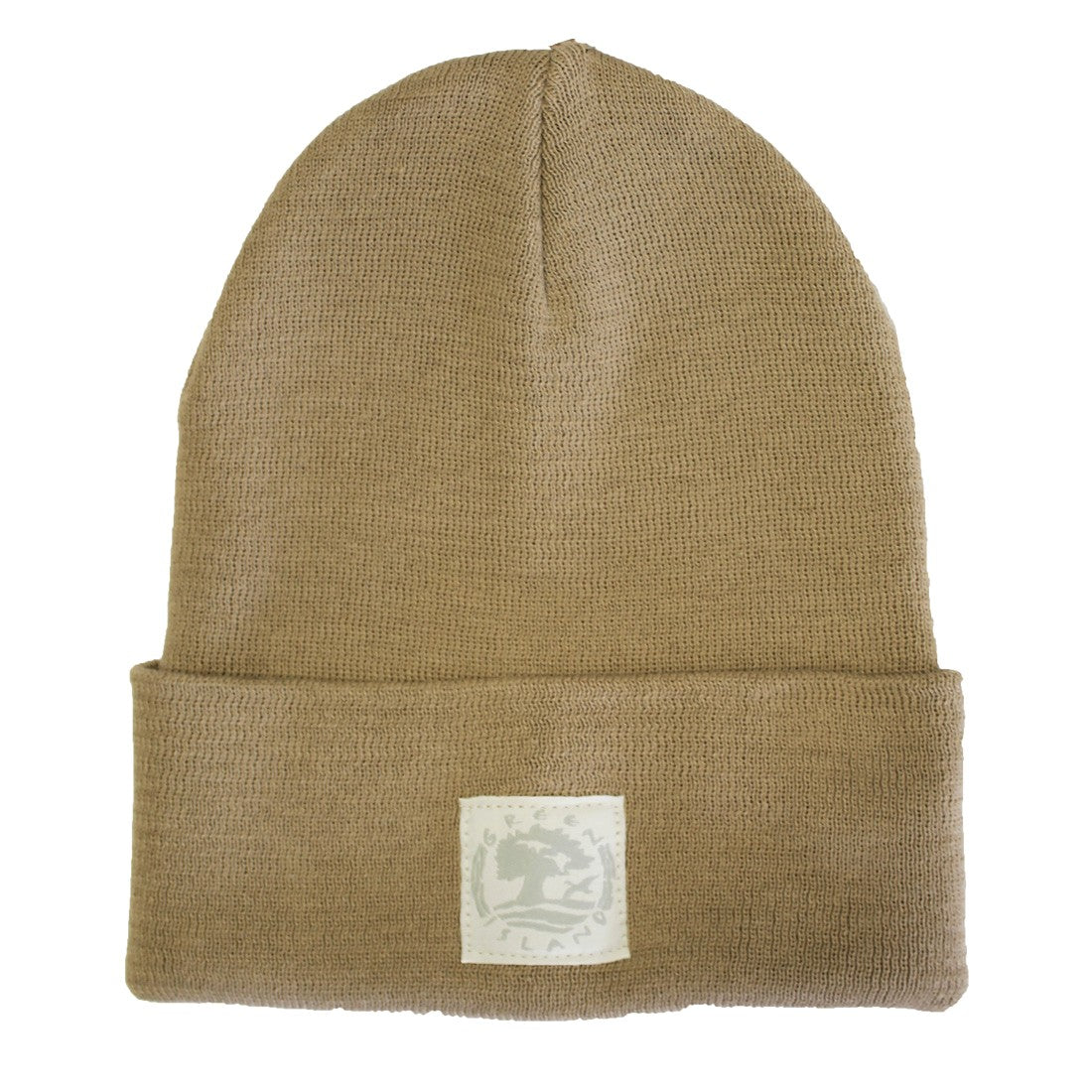Green Island Recycled Knit Hat in Oat