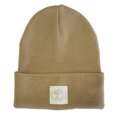 Green Island Recycled Knit Hat in Oat