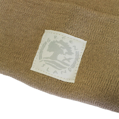 Green Island Recycled Knit Hat in Oat