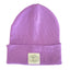 Green Island Recycled Knit Hat in Lilac