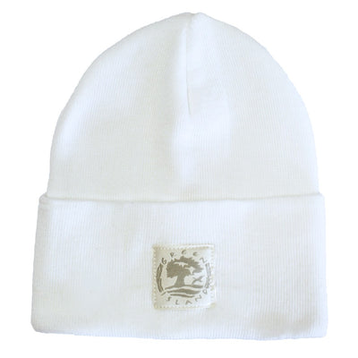 Green Island Recycled Knit Hat in Cream