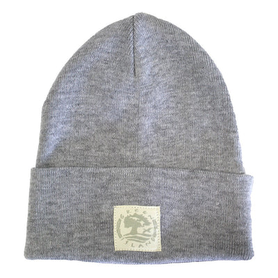 Green Island Recycled Knit Hat in Ash Grey