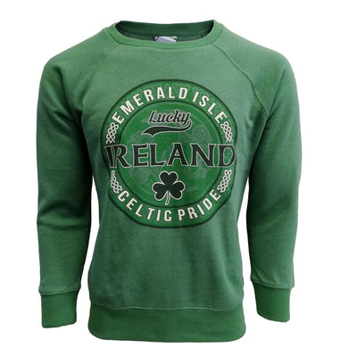 Green Marl Ireland Celtic Pride Sweatshirt