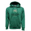 Green Shamrock Embroidered Hoodie