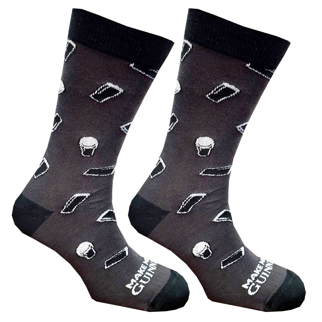 Guinnes "Gift of Guinness" Boxer & Socks Set in Grey