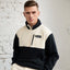Guinness 1/4 Zip Fleece in Black & Cream
