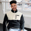 Guinness 1/4 Zip Fleece in Black & Cream
