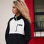 Guinness 1/4 Zip Fleece in Black & Cream