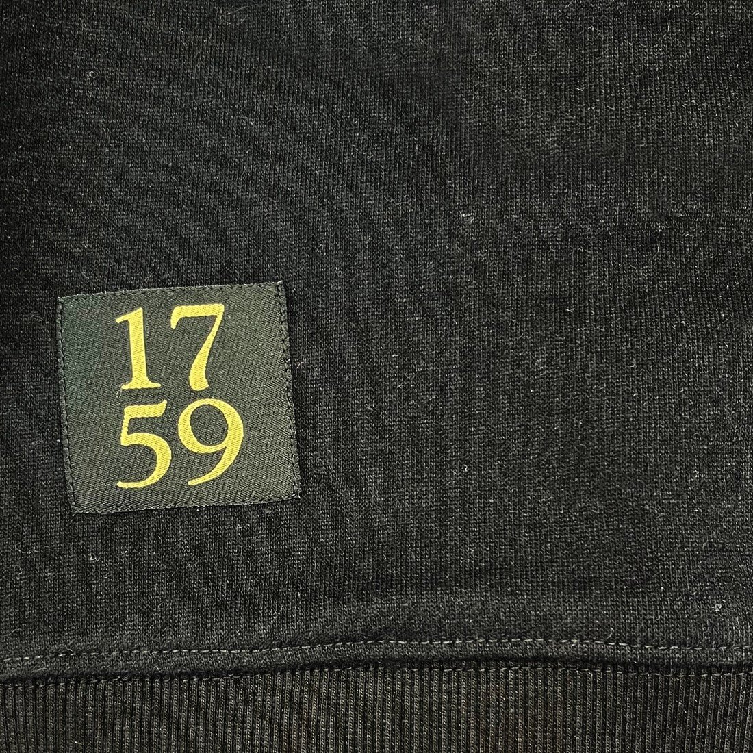 Guinness 1/4 Zip Sweatshirt in Black