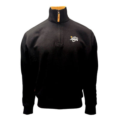 Guinness 6 Nations 1/4 Zip Sweatshirt in Black
