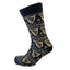 Guinness ‘All Over Harp’ Socks in Black & Gold