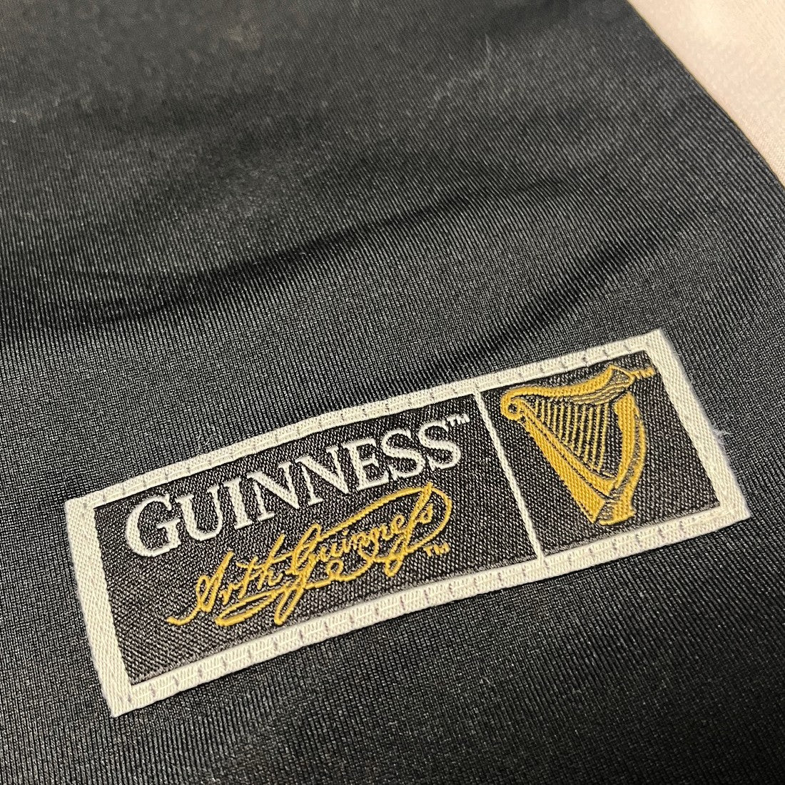 Guinness American Football Jersey in Black & Cream