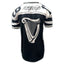 Guinness American Football Jersey in Black & Cream