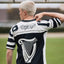 Guinness American Football Jersey in Black & Cream