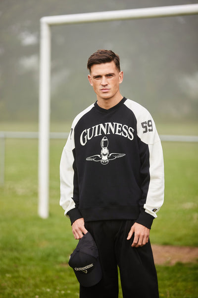 Guinness American Football Toucan Sweatshirt in Black