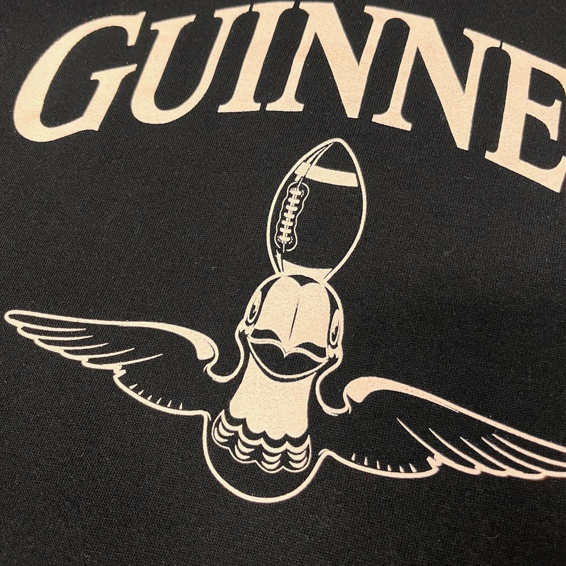 Guinness American Football Toucan Sweatshirt in Black