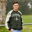 Guinness American Football Toucan Sweatshirt in Bottle Green