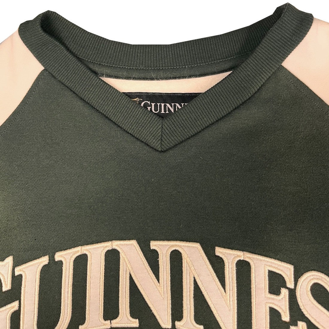 Guinness American Football Toucan Sweatshirt in Bottle Green