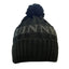 Guinness Aran Knit Bobble Hat in Black