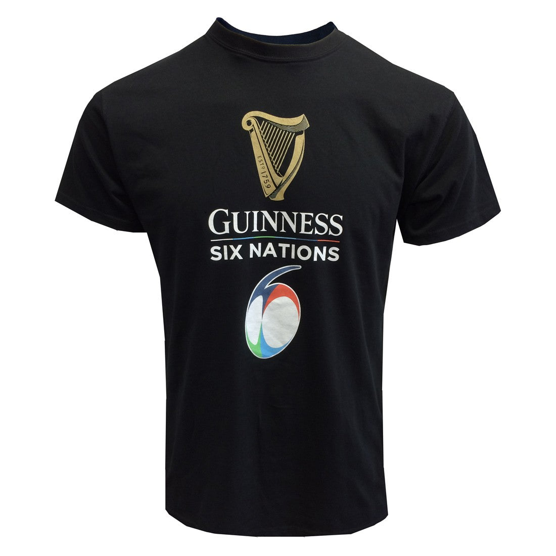 Guinness Black 6 Nations Rugby T-shirt