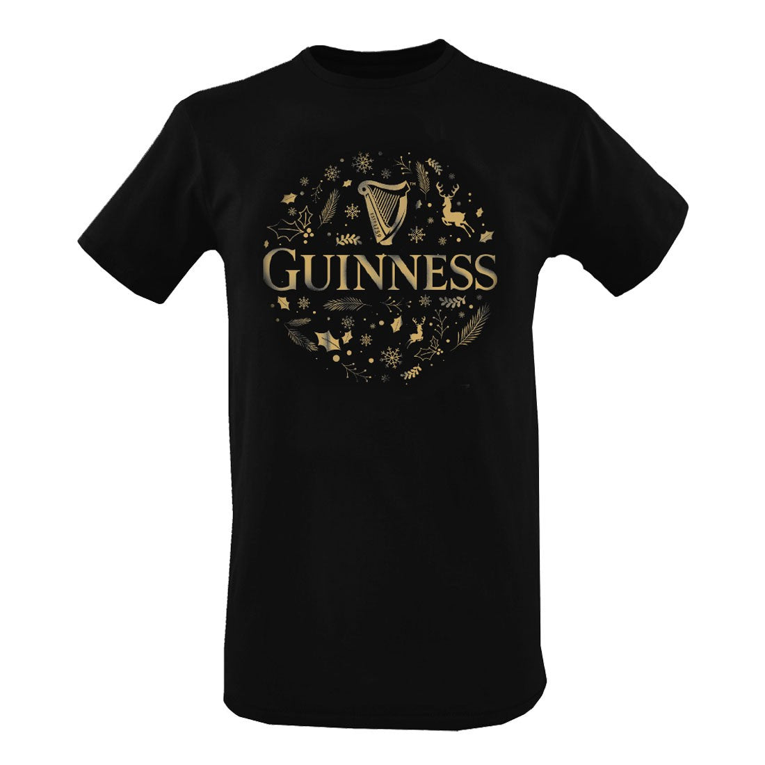 Guinness Black Christmas Men's T-shirt