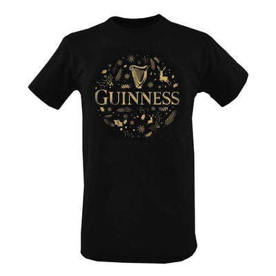 Guinness Black Christmas Men's T-shirt