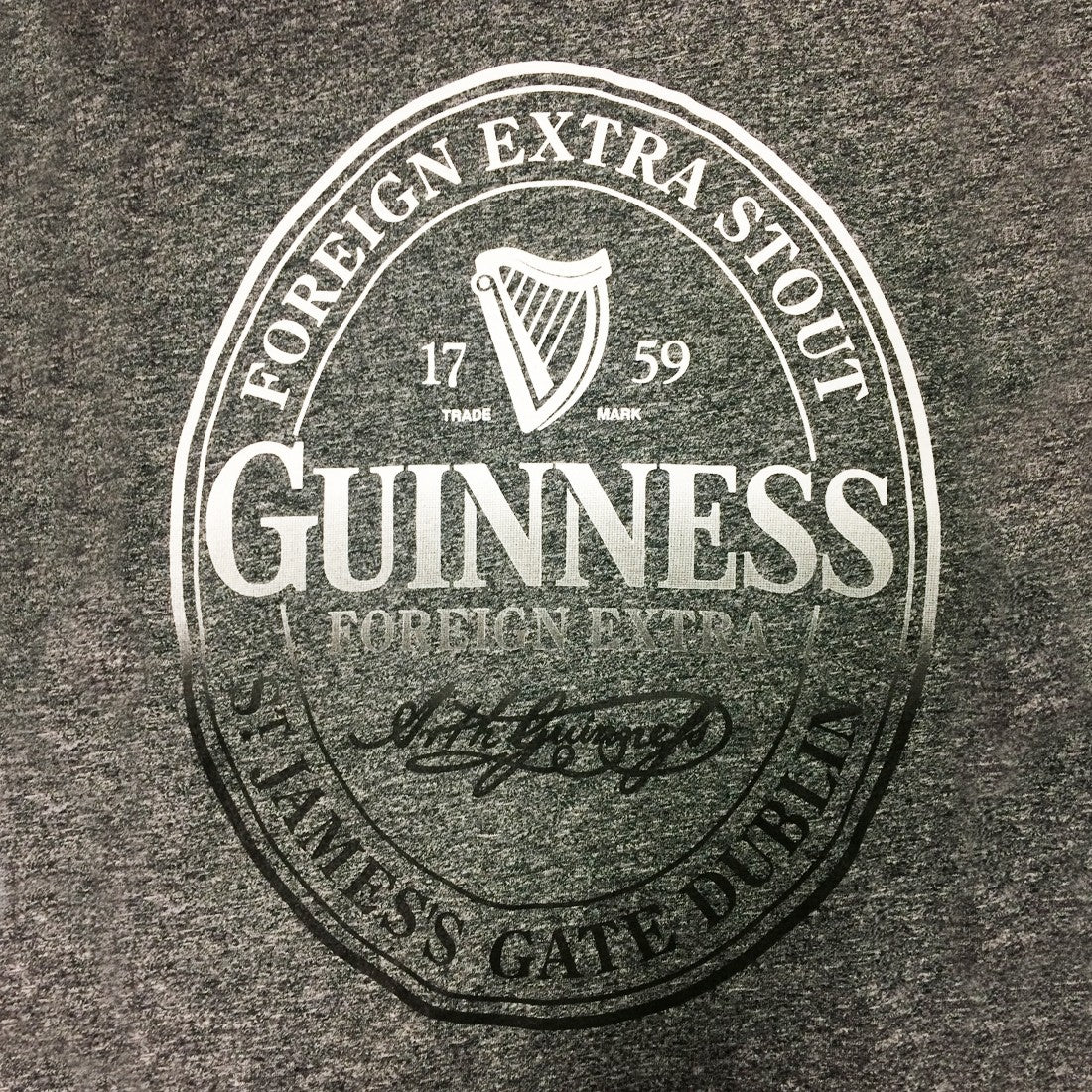 Guinness Black Grindle Stamp T-Shirt