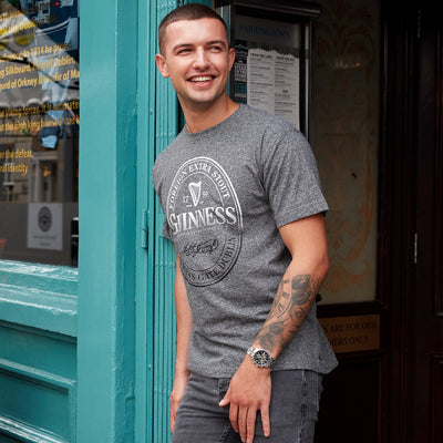 Guinness Black Grindle Stamp T-Shirt