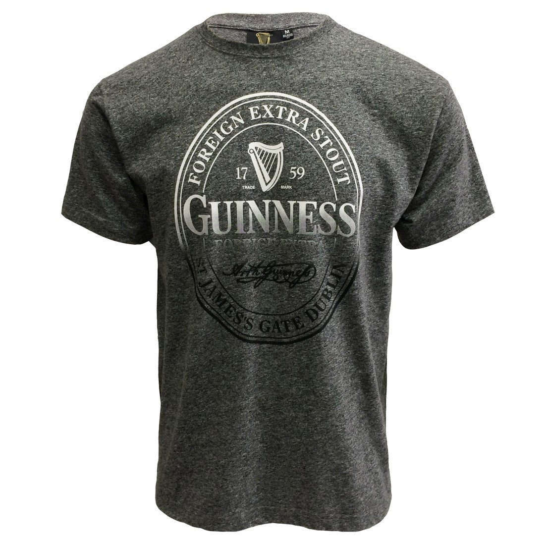 Guinness Black Grindle Stamp T-Shirt