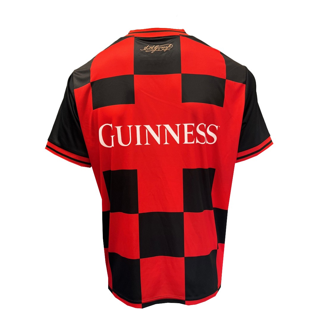 Guinness “Black & Red Check” Performance Top