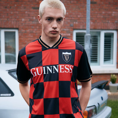 Guinness “Black & Red Check” Performance Top