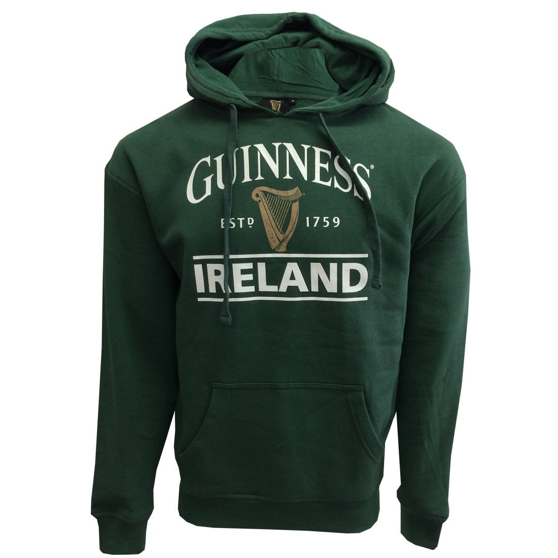 Guinness Bottle Green Harp Unisex Hoodie