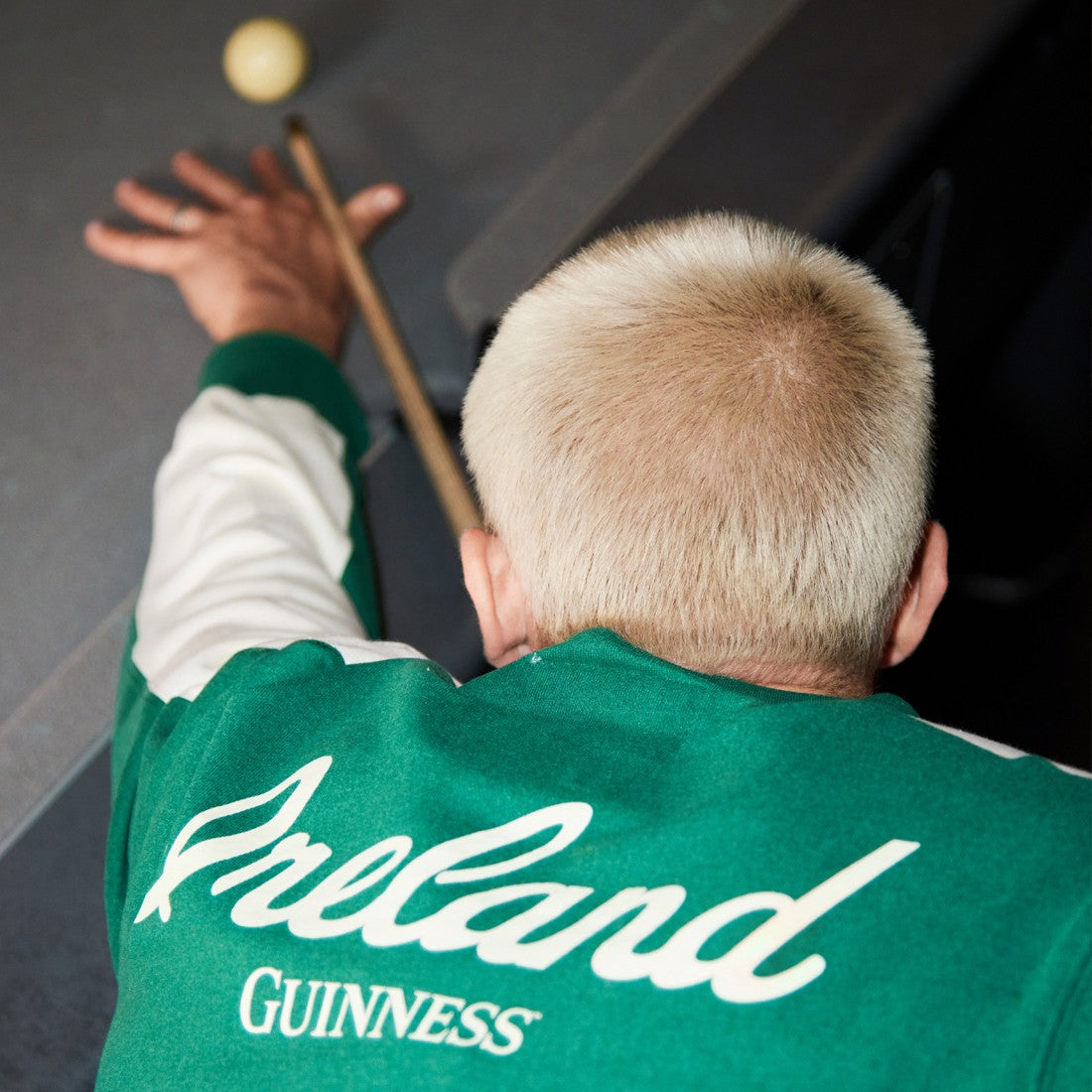 Guinness Bottle Label Sweatshirt in Green