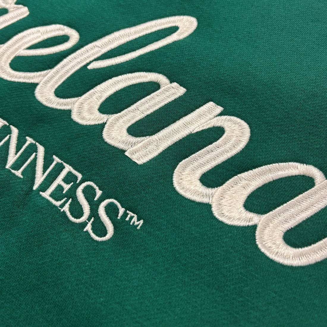 Guinness Bottle Label Sweatshirt in Green