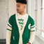 Guinness Cardigan in Cream & Spring Green