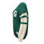 Guinness Cardigan in Cream & Spring Green