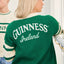 Guinness Cardigan in Cream & Spring Green