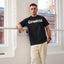 Guinness Chenille Logo T-shirt in Black & Cream