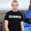 Guinness Chenille Logo T-shirt in Black & Cream