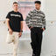 Guinness Chunky Letters Knit Jumper in Black & Cream