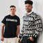 Guinness Chunky Letters Knit Jumper in Black & Cream