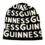 Guinness ‘Chunky Wordmark’ Knit Hat in Black & Cream