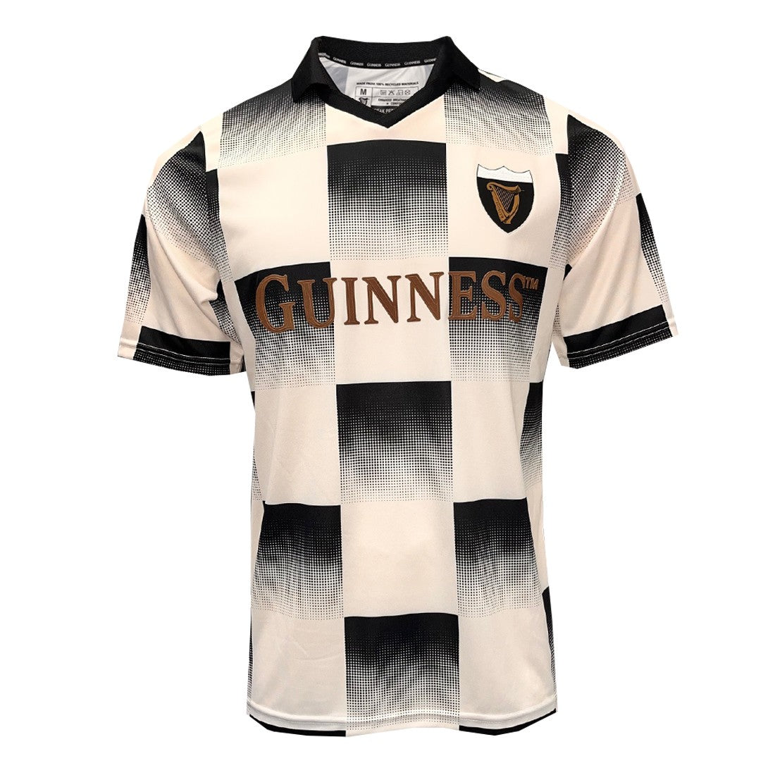 Guinness “Cream & Black Check” Performance Top