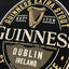 Guinness ‘Extra Stout Label’ Soft Scoop Ladies T-Shirt in Black