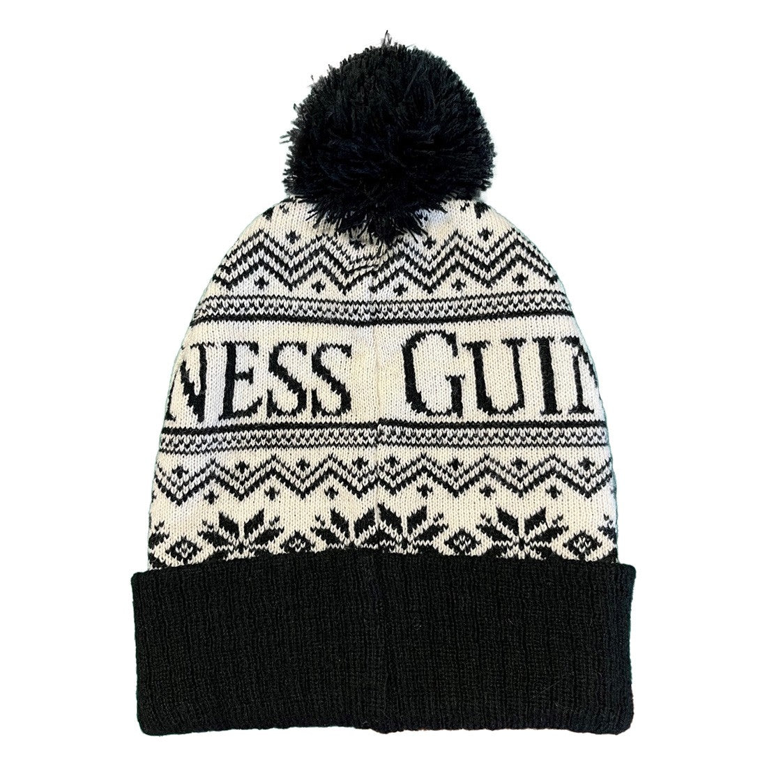 Guinness Festive Hat in Cream & Black